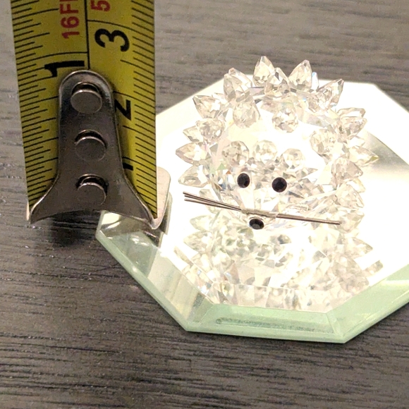 SWAROVSKI Silver Crystal SMALL HEDGEHOG  - Picture 5 of 6